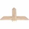 Ekena Millwork Eugene Smooth Timber Gable Bracket, Douglas Fir, 36"W x 23"H x 1 1/2"D x 5 1/2"F, 15/12 Pitch GBW036X23X0206EUG00SDF - alternate 2